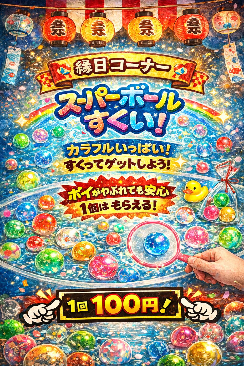 スーパーボールすくい