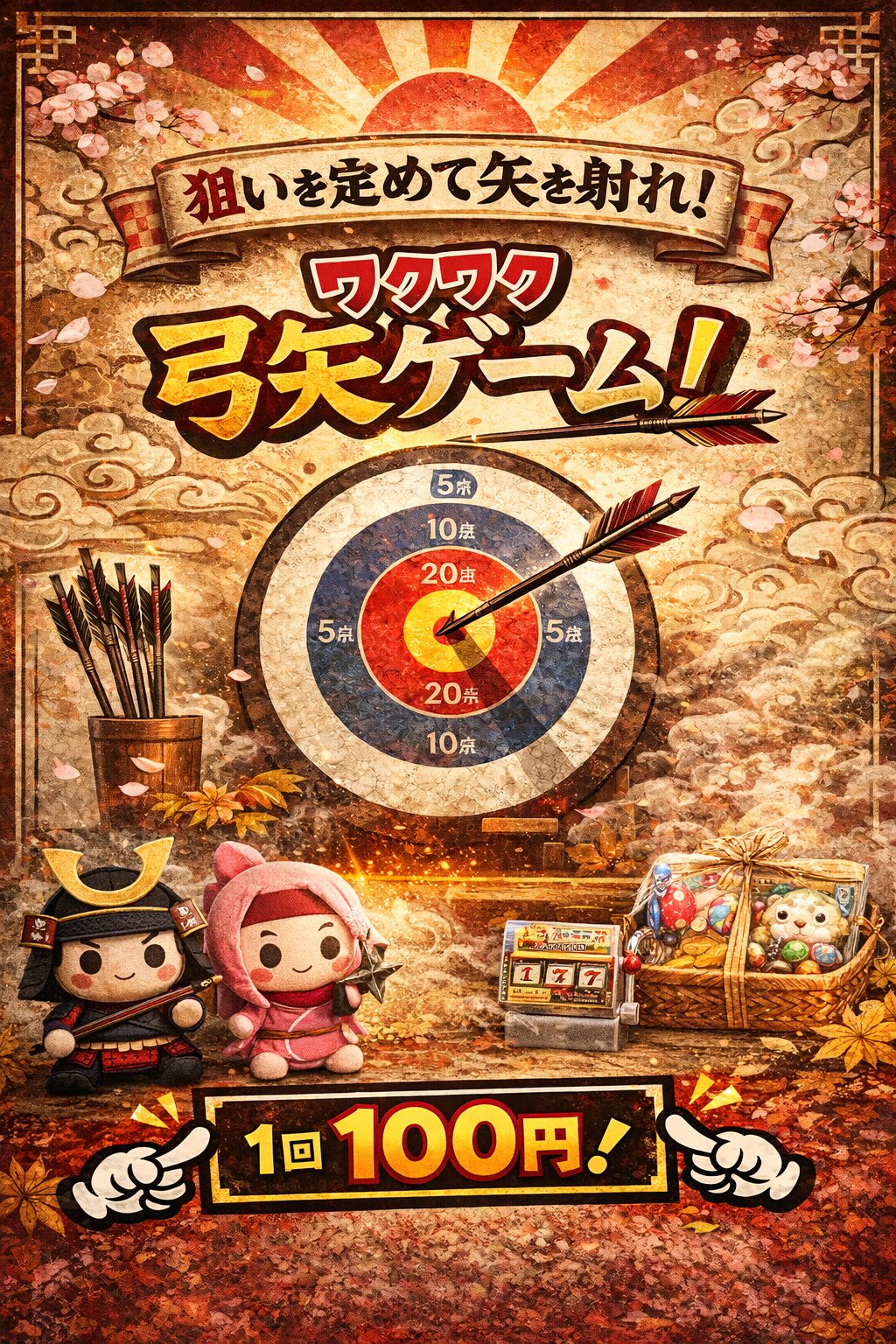 弓矢ゲーム